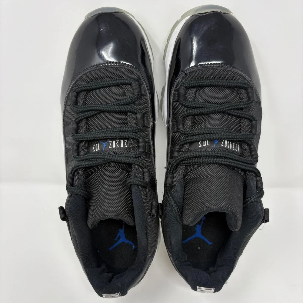 Jordan Air Jordan 11 Retro Low Men's Size 9.5 Black Shoes Sneakers (FV5104-004)
